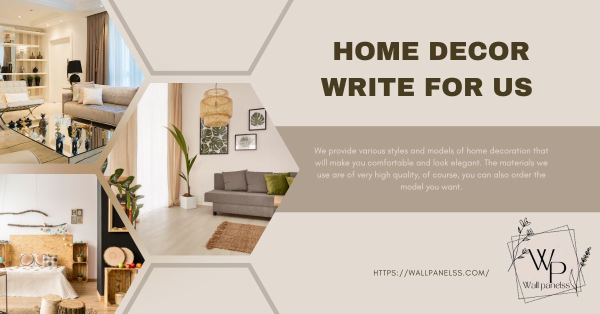 Home Interior Write For US